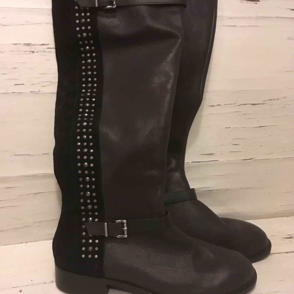 Jessica Simpson leather riding boots size 8.5